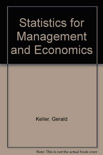 Statistics for management and economics: A systematic approach