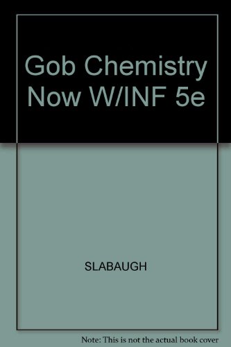 Gob Chemistry Now W/INF 5e