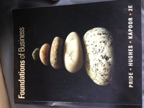 Foundations of Business (Available Titles CengageNOW)