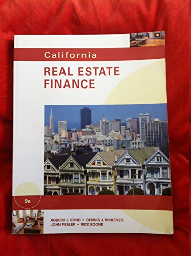 California Real Estate Finance