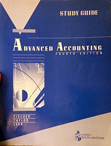 Students' Guide to 4r.e (Advanced Accounting)