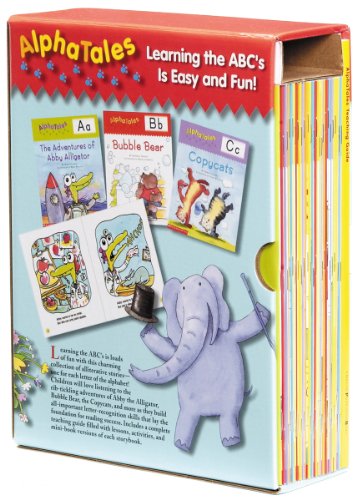 AlphaTales Box Set: A Set of 26 Irresistible Animal Storybooks That Build Phonemic Awareness & Teach Each letter of the Alphabet