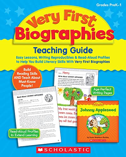 Very First Biographies Grades PreK-1: Easy-to-Read Books About 16 Amazing People All Young Leaners Should Know About