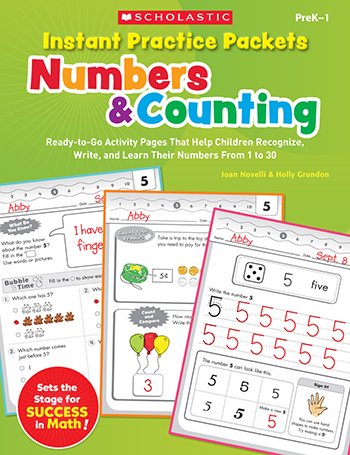 Instant Practice Packets: Numbers & Counting