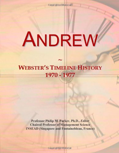 Andrew: Webster's Timeline History, 1970 - 1977