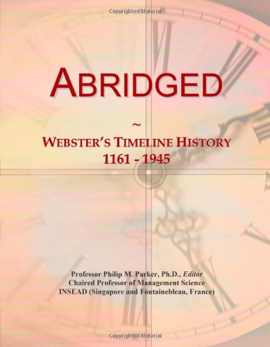 Abridged: Webster's Timeline History, 1161 - 1945