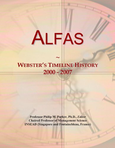 Alfas: Webster's Timeline History, 2000 - 2007