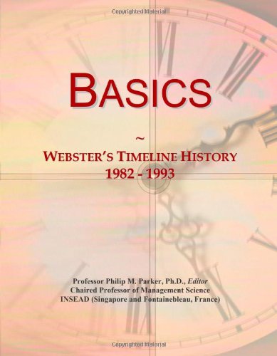 Basics: Webster's Timeline History, 1982 - 1993