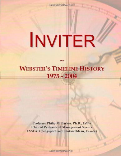 Inviter: Webster's Timeline History, 1975 - 2004