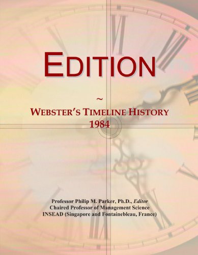 Edition: Webster's Timeline History, 1984