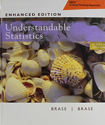 Brase Understandable Statistics Enhanced Edition Plus Statspace Cd Plusdvd Eighth Edition Plus Eduspace