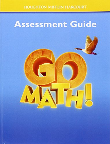 Math Assessment Guide Level 4: Hmh Math (Hmh Go Math 2011)