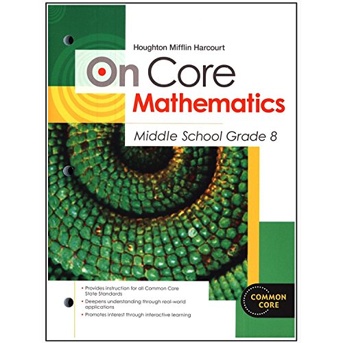 On Core Mathematics, Middle School Grade 8
