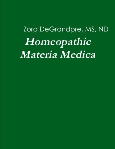 Homeopathy Materia Medica