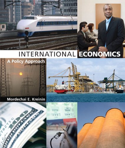 International Economics: A Policy Approach