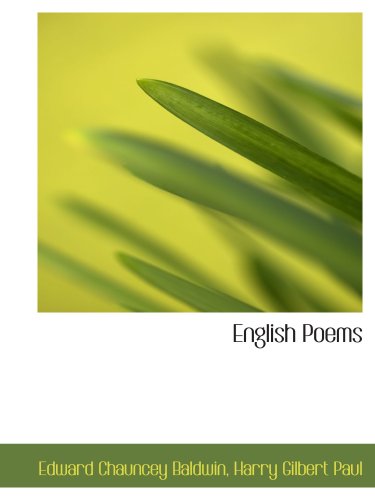 English Poems