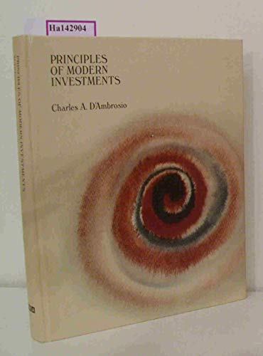 Principles of Modern Investments