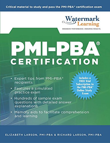 PMI-PBA Certification Study Guide