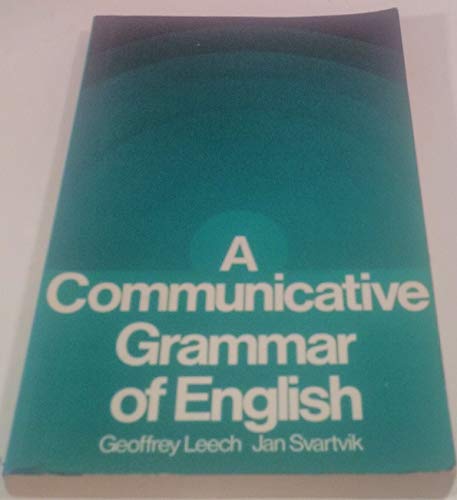 A Communicative Grammar of English