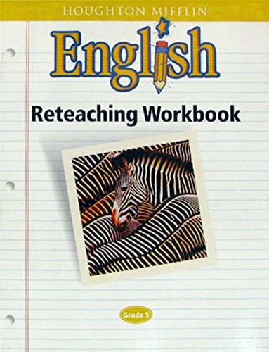 English: Reteaching Workbook