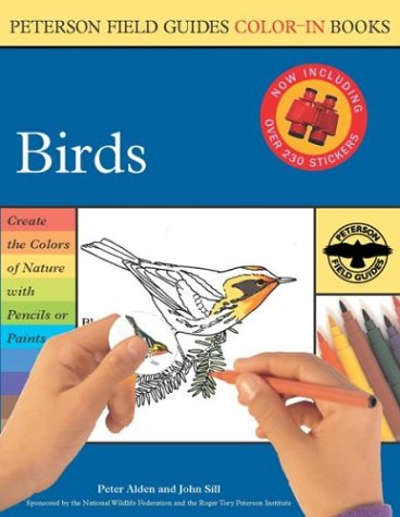 Birds (Peterson Field Guide Color-In Book)