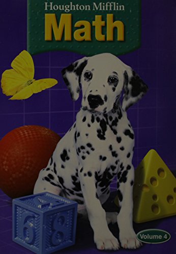 Houghton Mifflin Mathmatics: Student Edition, Level 1 Volume4 2005