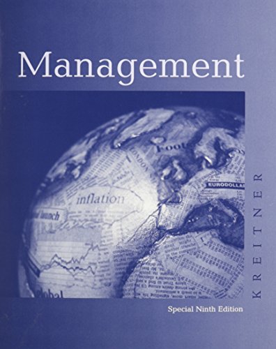 Management, Ninth Edition and Upgrade CD-Rom, Custom Publication