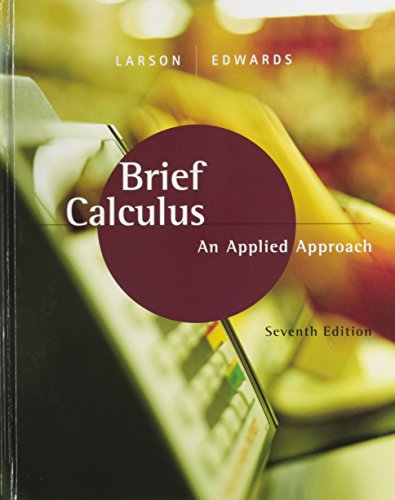 Brief Calculus: An Applied Approach