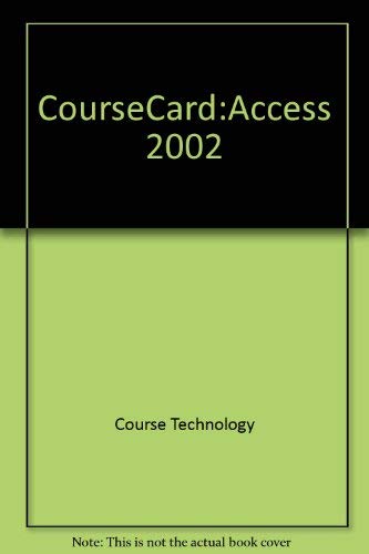 CourseCard:Access 2002