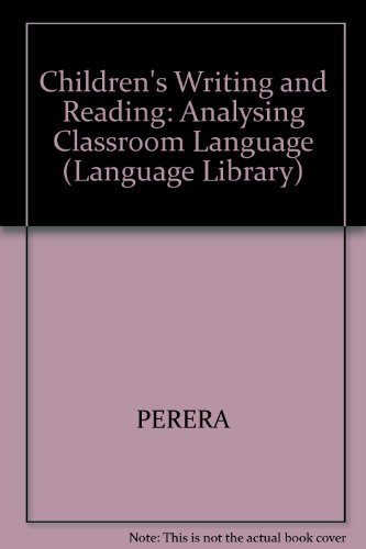 Children's Writing and Reading