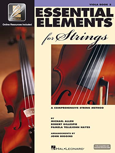ESSENTIAL ELEMENTS FOR STRINGS VIOLA BOOK 2 W/EEI | COMPREHENSIVE VIOLA METHOD FOR BEGINNER AND IN