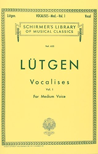 Vocalises (20 Daily Exercises) - Book I: Schirmer Library of Classics Volume 655 Medium Voice