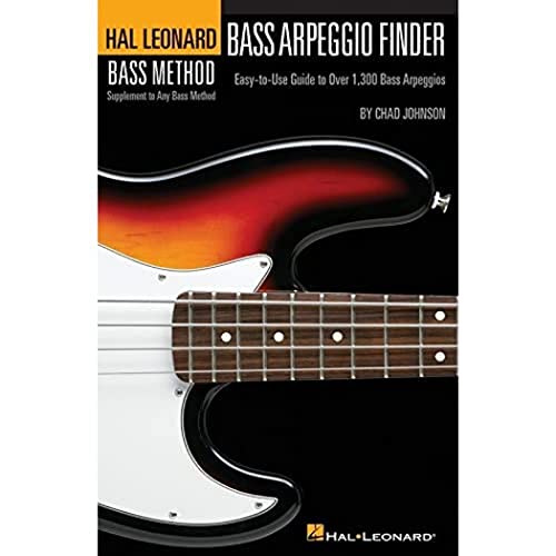 Bass Arpeggio Finder: Easy-to-Use Guide to Over 1,300 Bass Arpeggios Hal Leonard Bass Method