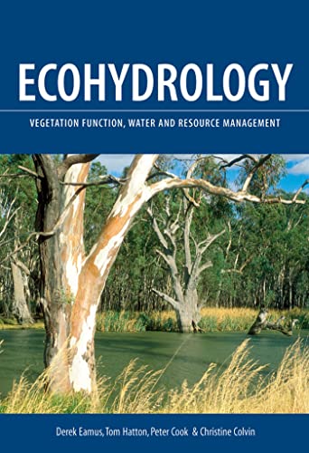 Ecohydrology [OP]: Vegetation Function, Water and Resource Management