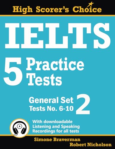 IELTS 5 Practice Tests, General Set 2: Tests No. 6–10