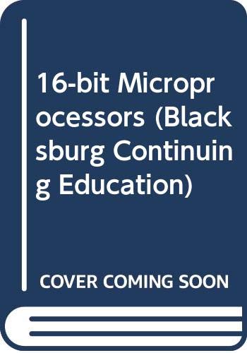 16 Bit Microprocessors