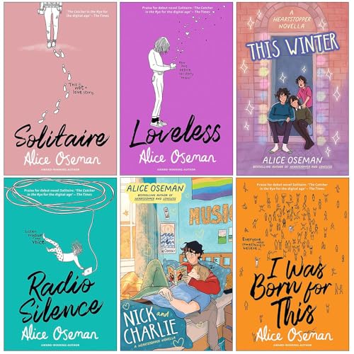 Alice Oseman Collection 6 Books Set (Solitaire, Loveless, This Winter, Radio Silence, Nick and Charlie, I Was Born for This) Paperback – January 1, 2021