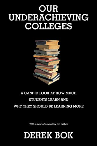 Our Underachieving Colleges A Candid Look at How Much Students Learn and Why They Should Be Learning More With a new afterword by the Author: A Candid ... New Edition: 46 (The William G. Bowen Series)