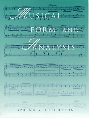 Musical Form and Analysis