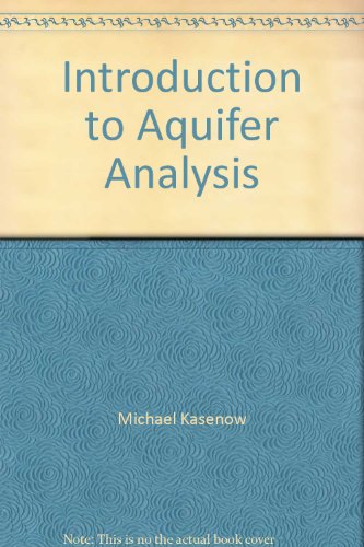 Introduction to Aquifer Analysis