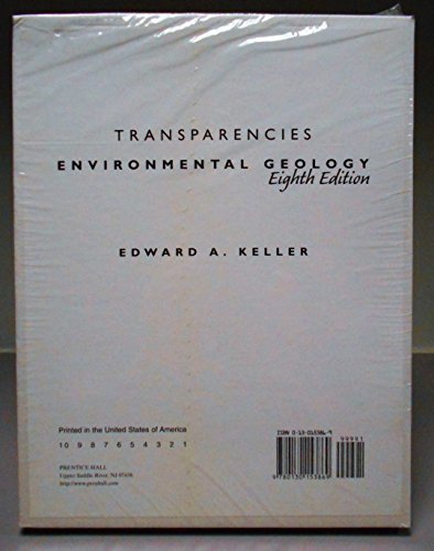 Overhead Transparencies: Oht Environmental Geology