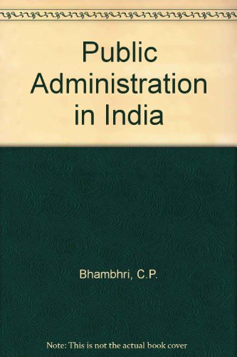 Public Administration in India