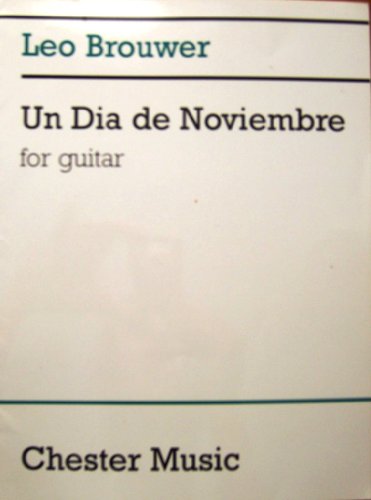 Un dia de noviembre --- Guitare
