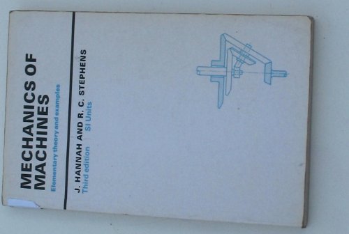 Elementary Theory and Examples (Mechanics of Machines)