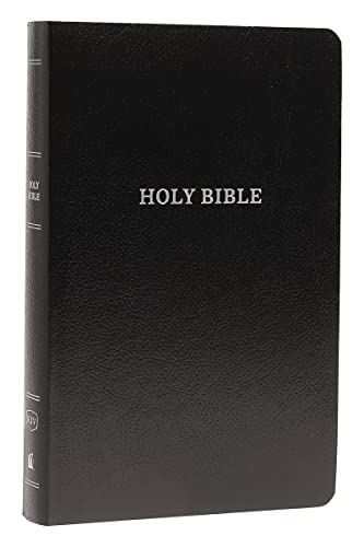 KJV Holy Bible: Gift and Award, Black Leather-Look, Red Letter, Comfort Print: King James Version