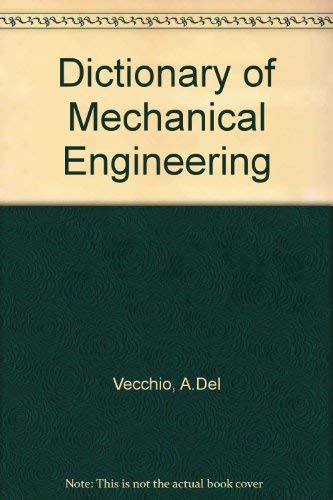 Dictionary of Mechanical Engineering