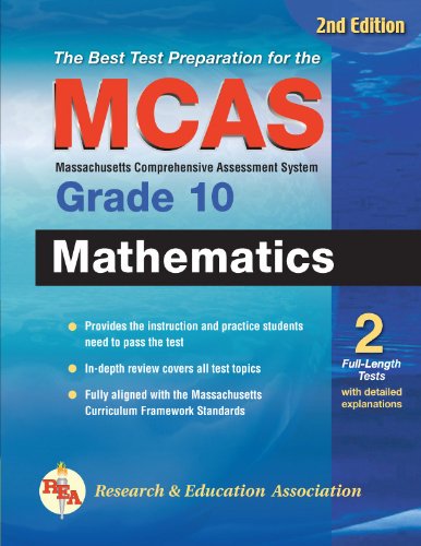MCAS Mathematics Grade 10 (Massachusetts MCAS Test Preparation)
