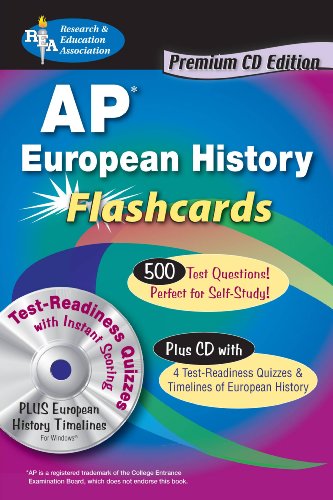 AP European History Flashcards: Premium Edition
