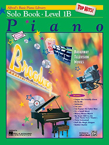Alfred's Basic Piano Library Top Hits Solo Book 1B
