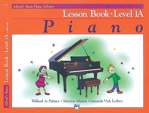 Piano Lesson Book, Level 1A: Universal Edition (Alfred's Basic Piano Library)